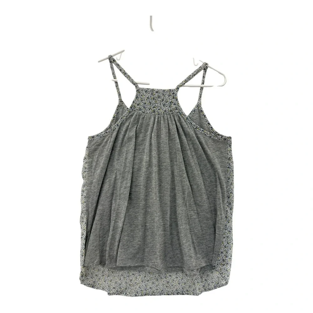 Sugarplum Floral‎ Ruffle Tie Front Cami Tank Top Women's Size Large